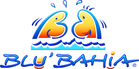 Blu'bahia logo officiel graphisme infographie et impression à malakoff